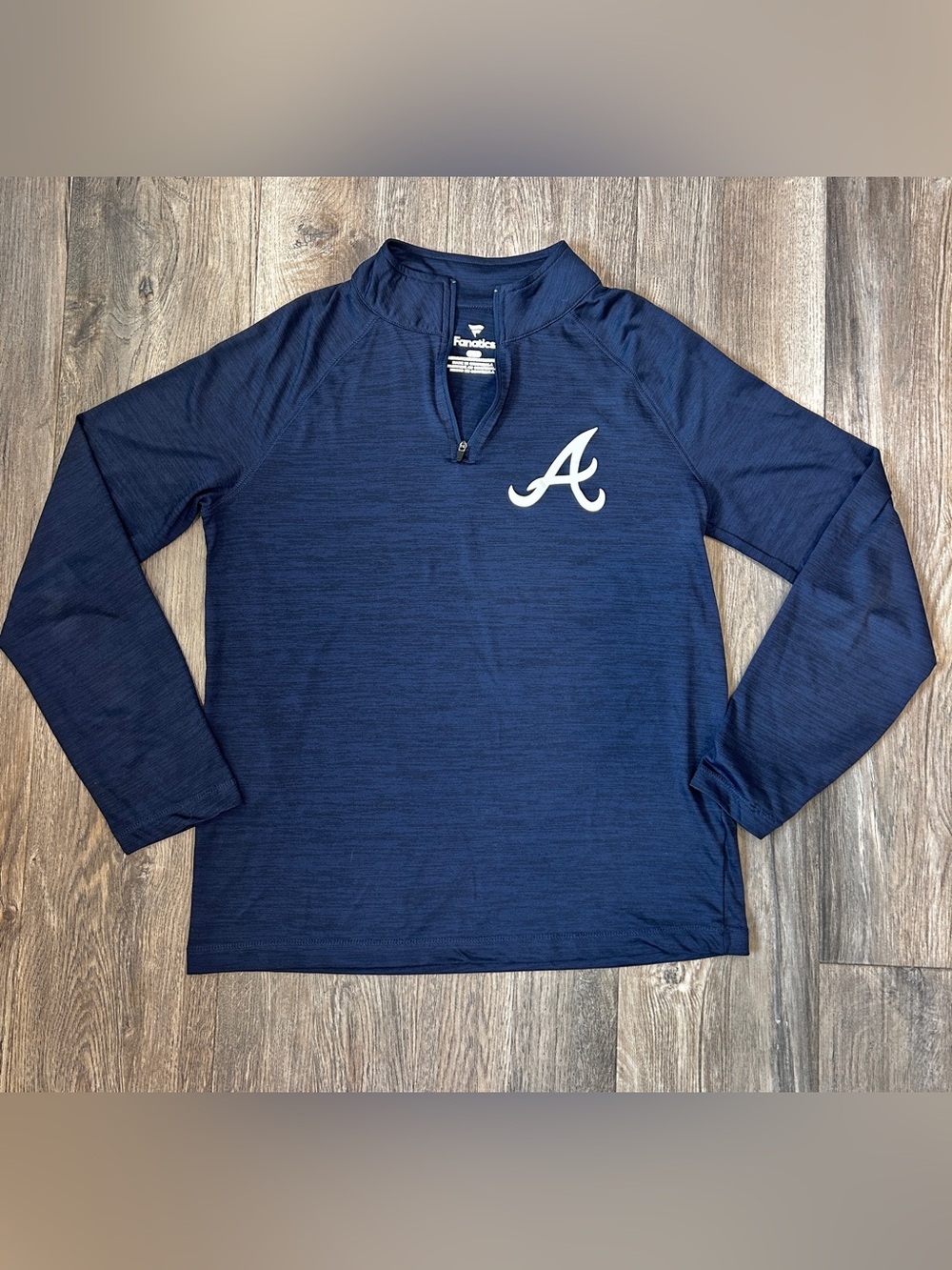 Men’s Atlanta Braves - Fanatics Athletic Pullover - Medium- Navy Blue